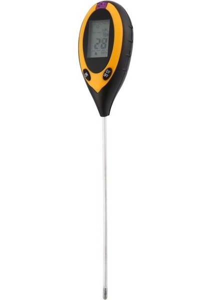 Toprak Test Cihazı LCD Ekran 4 In 1 Ph Ölçer Sıcaklık Nem Nem Güneş Işığı Test Cihazı Tarım Bitkileri Çiçekler Için (Yurt Dışından) fiyatları