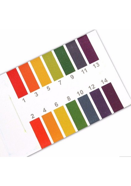 80 Şerit/paket Ph Test Şeritleri Ph Ölçer Ph Kontrol Aralığı 1-14ST Alkali Asit Göstergesi Turnusol Kağıdı Su Toprakları (Yurt Dışından) indirimleri