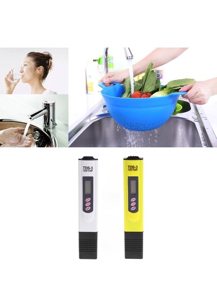 Whdz Yüksek Kaliteli Dijital LCD Su Kalitesi Test Kalemi Saflık Filtresi Tds Metre Test Cihazı 0-9990 Ppm Metre Taşınabilir Temp/ppm (Yurt Dışından) modelleri