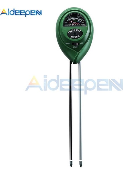 In 1 Toprak Ph Su Nem Test Cihazı Işık Ölçer Asitlik Nem Güneş Işığı Analizörü Araçları Bahçe Çiçekleri Için (Yurt Dışından) modelleri