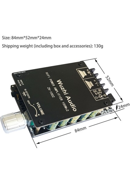 ZK1002L 1002 502C 100WX2 TPA3116 5.0 Yüksek Güçlü Dijital Stereo Kartı Amp Amplificador Ev Sineması (Yurt Dışından) indirimleri