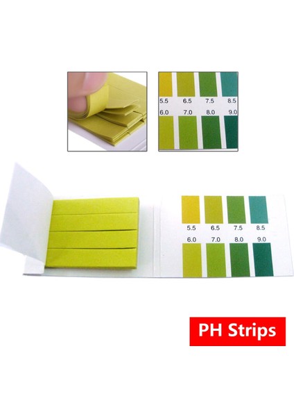 80 Ph Şeritleri 5.5-9.0 Turnusol Kağıdı Evrensel Gösterge Kağıdı Su Akvaryumu Ph Test Cihazı Kağıtları Için Test (Yurt Dışından) indirimleri