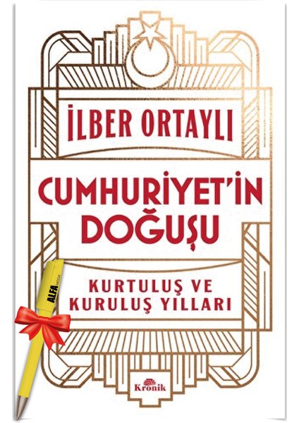 Türklerin Tarihi 1 - 2 + Cumhuriyet’in Doğuşu / Ilber Ortaylı 3 Kitap Set - Yeni Tarih- Kronik Kitap