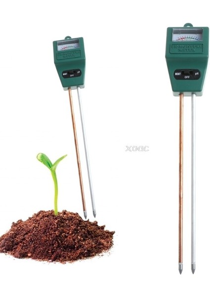 2'si 1 Arada Ph Test Cihazı Toprak Su Nemi Işık Analiz Edilmiş Test Ölçer Bahçe A25 Dropshipping (Yurt Dışından)