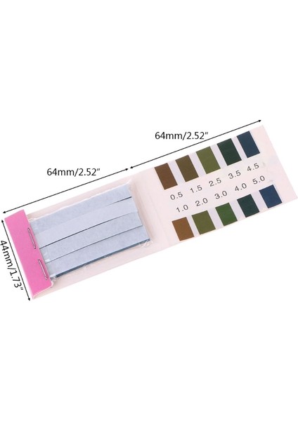 80 Şerit Ph Alkali Kısa Aralık 0,5-5,0 Gösterge Turnusol Kağıdı Ph Test Şeritleri 35ED (Yurt Dışından) modelleri