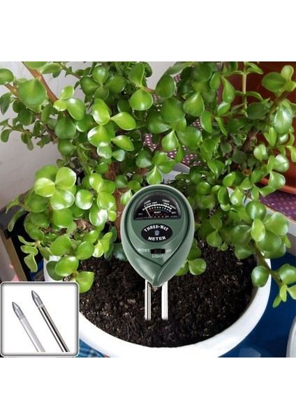 Taşınabilir LED Haneli Üçü Bir Arada Bahçe Ph Ölçer Toprak Higrometre Aydınlık Test Cihazı Ph Değerini Ölçme (Yurt Dışından) modelleri