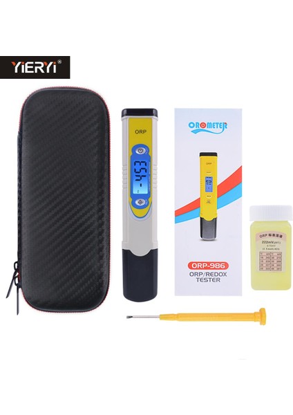 Yieryi ORP-986 Metre Oksidasyon Azaltma Potansiyeli Sanayi Deney Analizörü Redoks Metre Akvaryum Içme Suyu Kalitesi Test Cihazı (Yurt Dışından) fiyatları