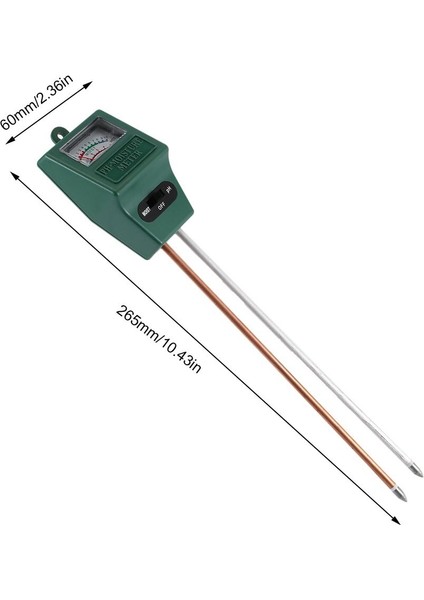 In 1 Toprak Higrometre Çift Problu Toprak Test Cihazı Bahçe Nem Toprak Ph Işık Yoğunluğu Ölçer Test Cihazı Toprak Ph Higrometre Araçları (Yurt Dışından) fiyatları