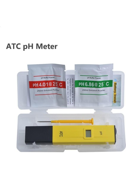 Yieryi Taşınabilir Dijital Tds Metre Ölçü Su Kalitesi Test Cihazı + Ph Ölçer Atc ile Akvaryum Havuz Suyu Kalem Tipi (Yurt Dışından) modelleri