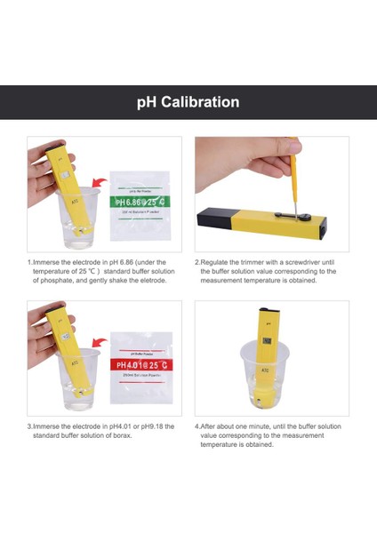 Yieryi Taşınabilir Dijital Tds Metre Ölçü Su Kalitesi Test Cihazı + Ph Ölçer Atc ile Akvaryum Havuz Suyu Kalem Tipi (Yurt Dışından) fırsatları
