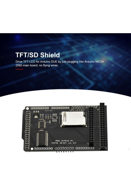 Mega 2560 LCD Modülü Için Tft/secure Digital Shield Genişletme Kartı 3,2 Inç (Yurt Dışından) fiyatları
