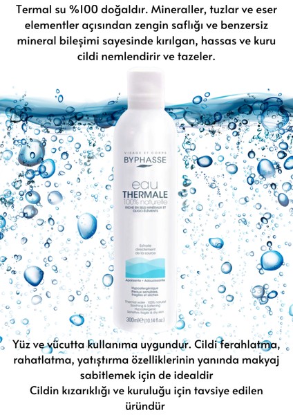 Termal Water %100 Doğal Nemlendirici Termal Su 300ML fiyatları