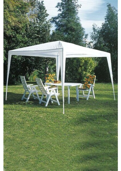 Katlanabilir Polyester Bahçe Gazebo Çadır 3x3