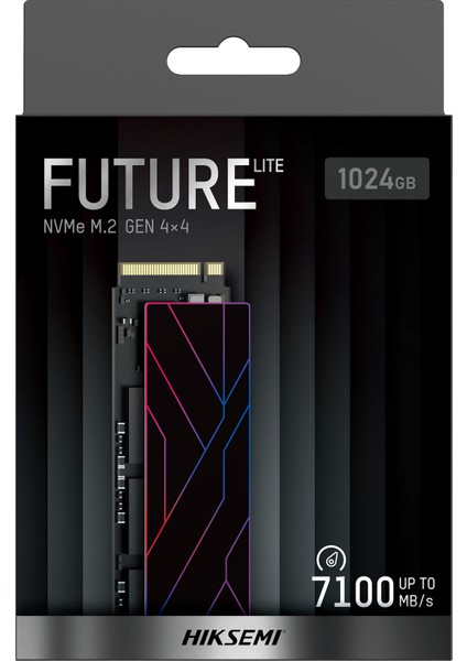 Future Lite 1TB 7300MB/s - 6350MB/s Gen4x4 PCI-e NVMe M.2 2280 SSD