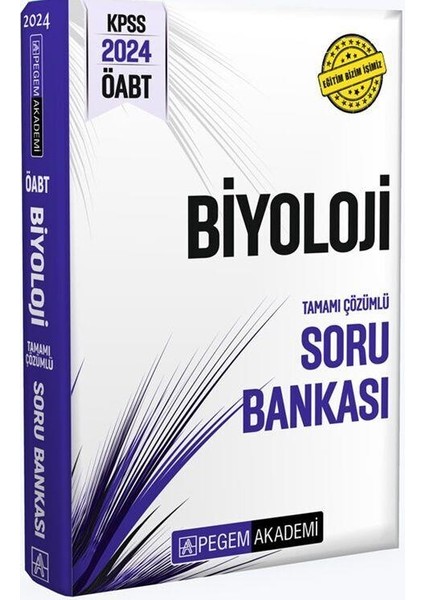 2024 KPSS ÖABT Biyoloji Tamamı Çözümlü Soru Bankası