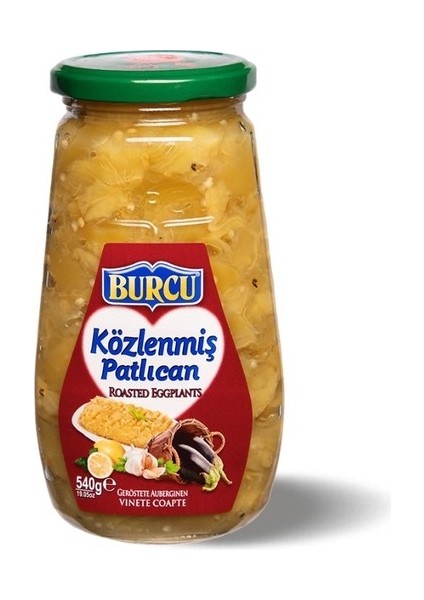 Közlenmiş Patlıcan 540 gr Kavanoz 2'li