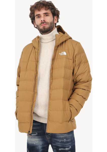 Erkek Kapşonlu Şişme Mont Aconcagua 3 Hoodie NF0A84I11731
