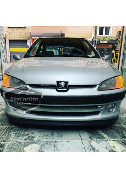 Peugeot 106 1991-2004 Uyumlu Üniversal Astra H Lip Esnek Ön Lip 2 Parça Tampon Altı Dil Karlık Ön Ek