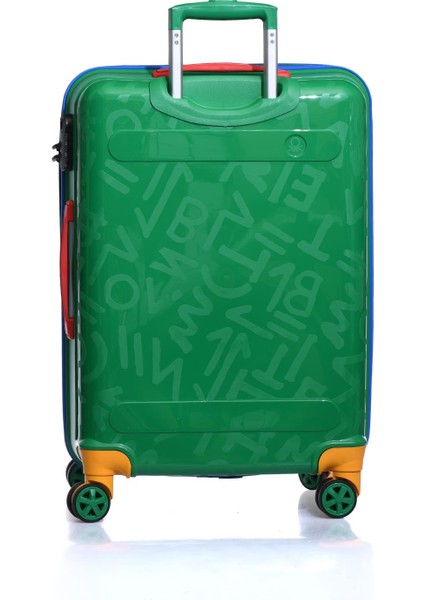 United Colors Of Benetton 14BNT200-02-YSL Yeşil Unisex Orta Boy Bavul