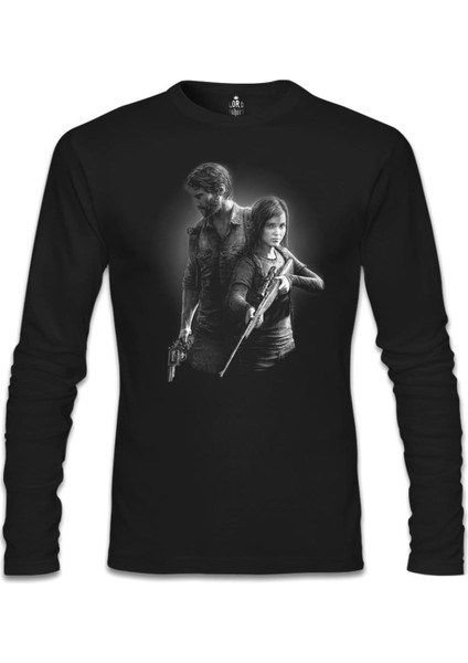 The Last Of Us - Remastered Siyah Erkek Sweatshirt