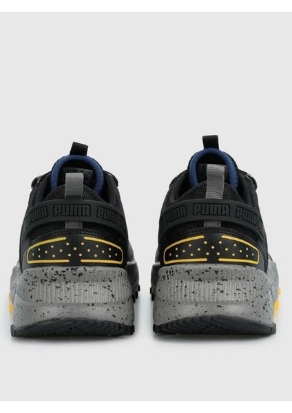 Erkek Günlük Spor Yürüyüş Ayakkabısı Pacer Future Trail Black- Black 38288407
