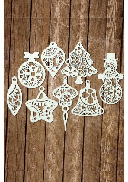 Yılbaşı Ağacı Süsü 12 Li Yılbaşı Süsü Noel Süsü Christmas Ornament