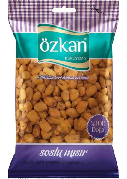 Özkan Kuruyemiş Soslu Mısır 50GR x 10 Adet