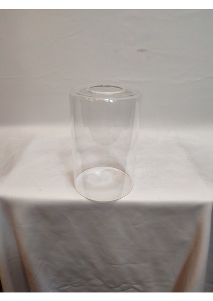 . Avize Camı, Silindir, Tam Şeffaf ,Düz Renkte.( E27) Çapı 10 cm h:15 cm.Normal ampule göre. fırsatları