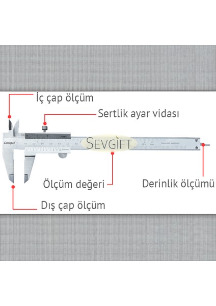 1120-3115 Mekanik Kumpas 0-150 mm