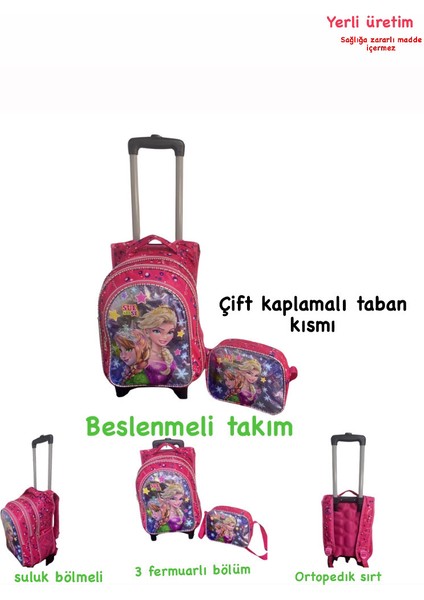 Tekerlekli Çekçekli Okul Çanta fiyatları