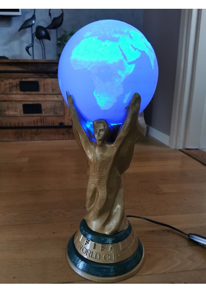 Premium 36 cm World Cup - Dünya Kupası (Fişli Başucu Masa Lambası ) fiyatları