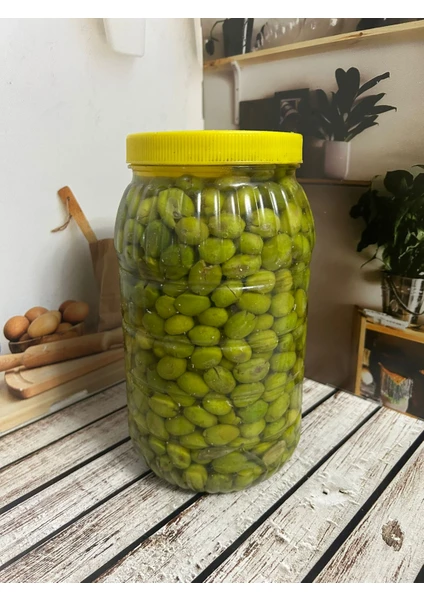 Asi Yöresel Ürünler Antakya El Kırması Yeşil Zeytin (İRİ BOY) (2 KG )