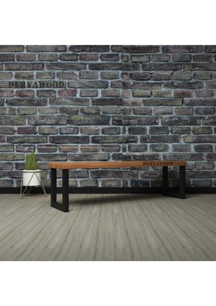 Masif Ahşap Hera Bank 37*200*45CM