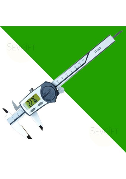 2210 Dijital Kumpas 0-150 mm (IP67 Korumalı) Su ve Toza Karşı Korumalı, 0.01 mm Hassasiyet