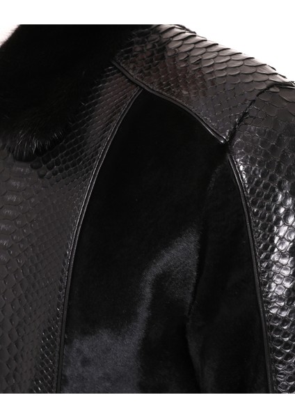 Felix Vizon Yakalı Deri Erkek Ceket modelleri