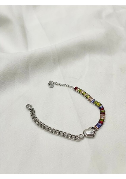 Love Colour Çelik Bileklik