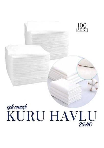 Transformacion Çok Amaçlı Tek Kullanımlık Kuru Havlu 25X40CM 100 Adet 719148