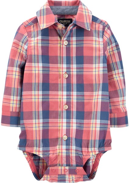 Erkek Bebek Body Kırmızı