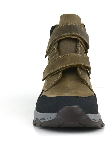 Trekking Deri Kahve Cırtlı Erkek Çocuk Bot fırsatları