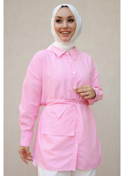 Doria Pembe Tunik