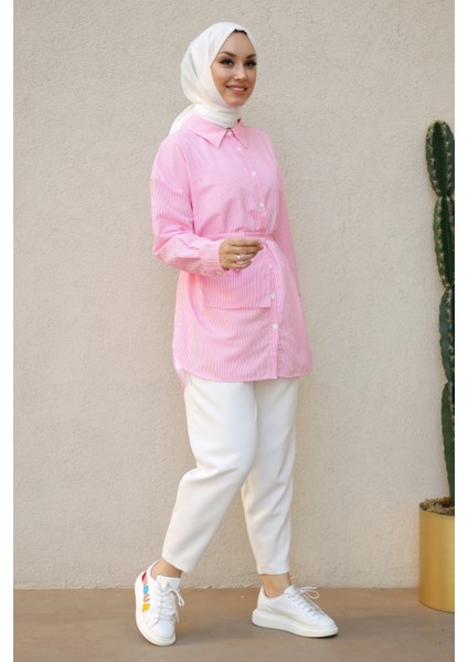 Doria Pembe Tunik