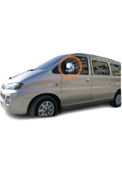 Ayna Kapağı Abs Krom Aksesuar 2 Parça (Starex Van 1997 > < 2007 Model Için Uyumlu) modelleri