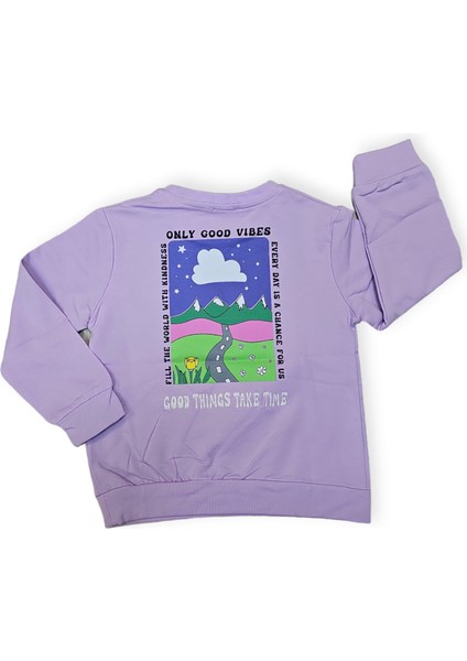 Alg Good Things Arka Baskılı 2 Ip Şardonlu Sweat 3/7
