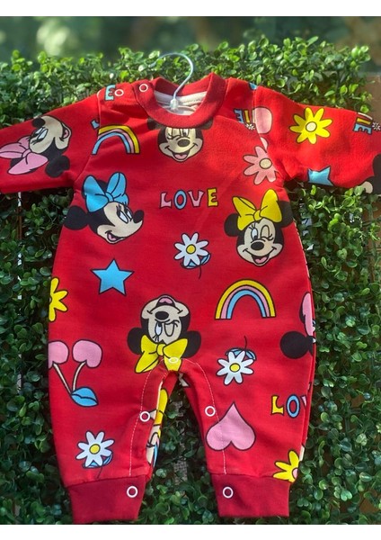 Kız Bebek Disney Karakterli Tulum