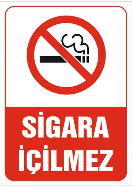 Sigara Içilmez Levhası