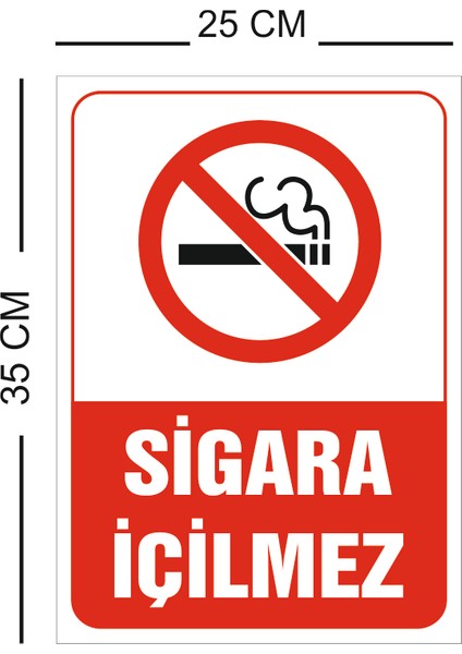 Sigara Içilmez Levhası