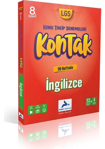 8. Sınıf İngilizce Konu Takip Denemeleri