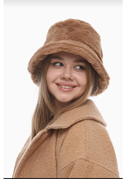 Peluş Bucket Şapka