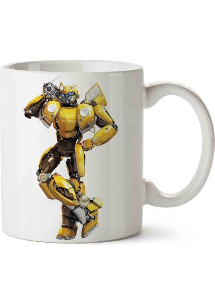 Transformers Bumblebee 3 Iki Tarafı Baskılı Kupa Bardak
