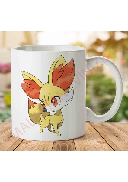 Pokemon-Free-Png-Image Iki Tarafı Baskılı Kupa Bardak